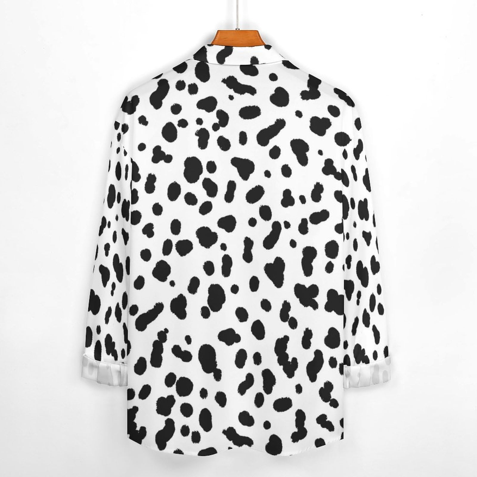 ☆マルニ☆　ダルメシアン柄リボン付き長袖シャツ　新品 ☆マルニ☆ ダルメシアン柄リボン付き長袖シャツ 新品